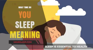Sleep Time: What Does It Mean?