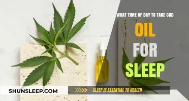 CBD Oil for Sleep: Best Time to Take It