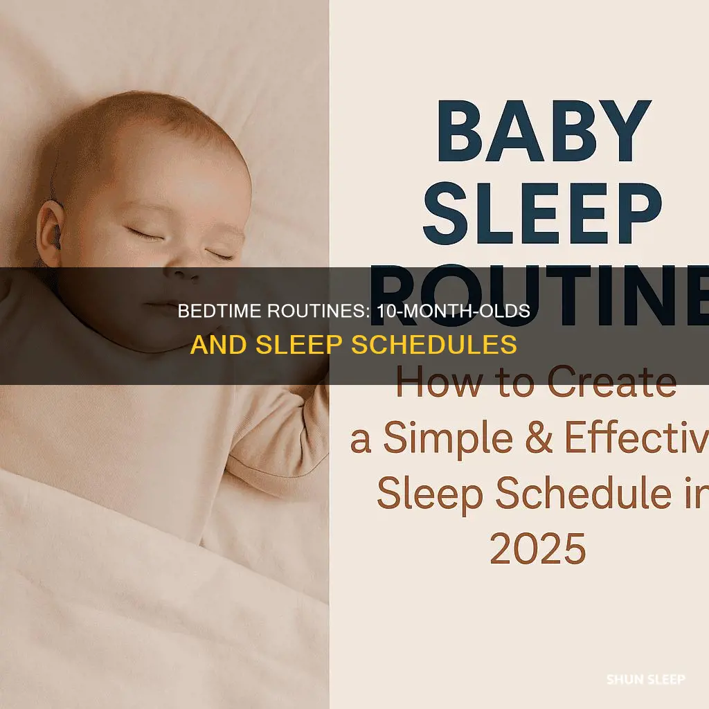 what time should 10 month old