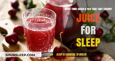 When to Drink Tart Cherry Juice for Sleep