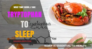 The Perfect Hour for Tryptophan to Induce Sleep