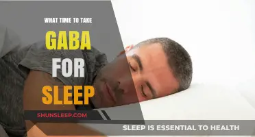 GABA for Sleep: What's the Best Time to Take It?