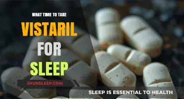 Vistaril for Sleep: Best Time to Take It