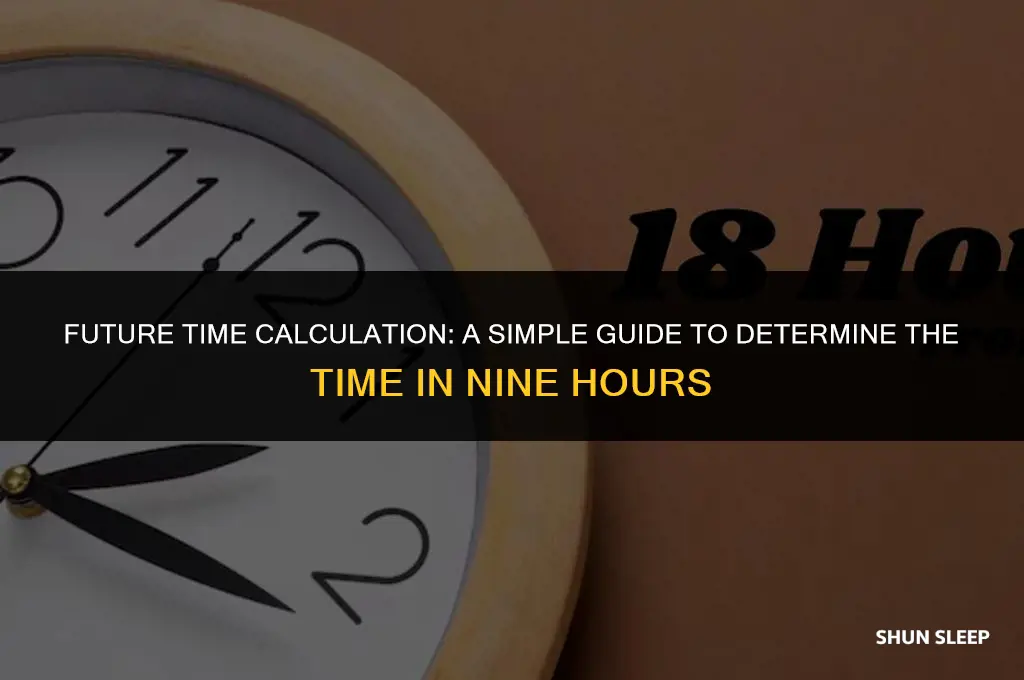 what time will it be in nine hours