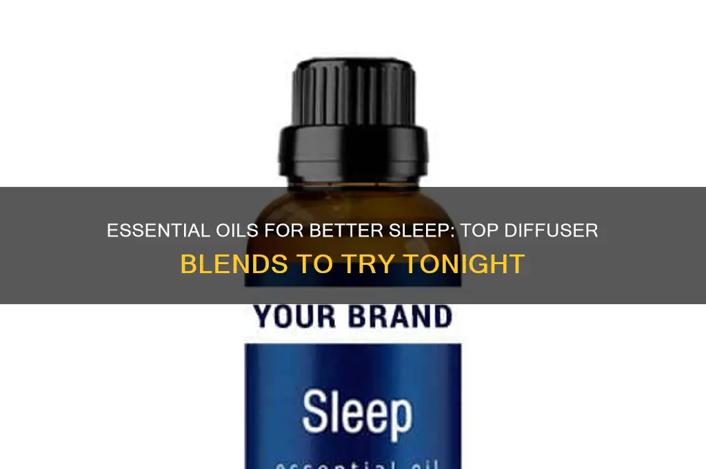 what to diffuse to help sleep