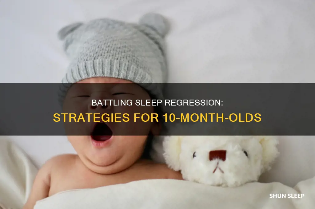what to do about 10 month old sleep regression
