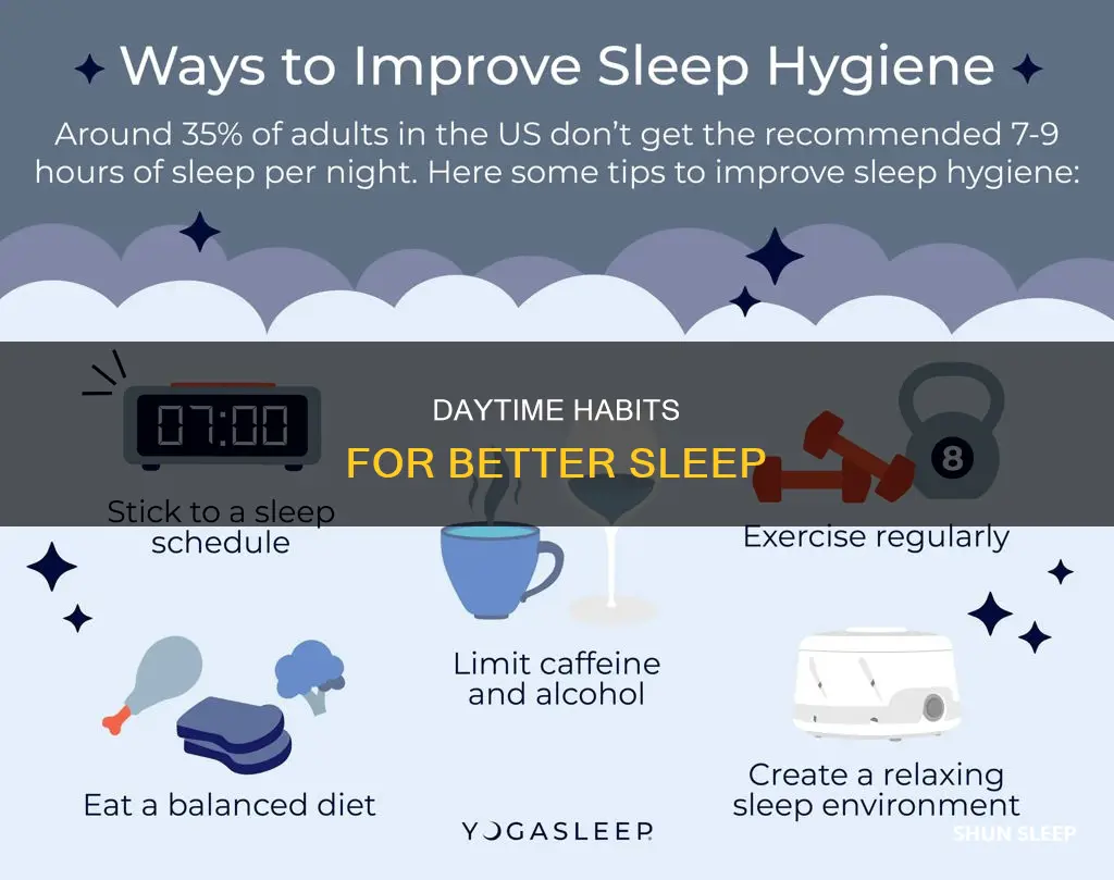 what to do during the day to sleep better