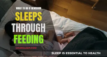 Newborn Sleeps Through Feeding: Strategies for New Parents