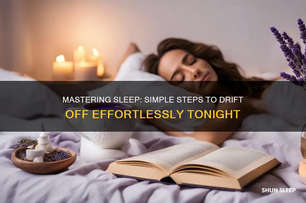 what to do to fnish getting to sleep
