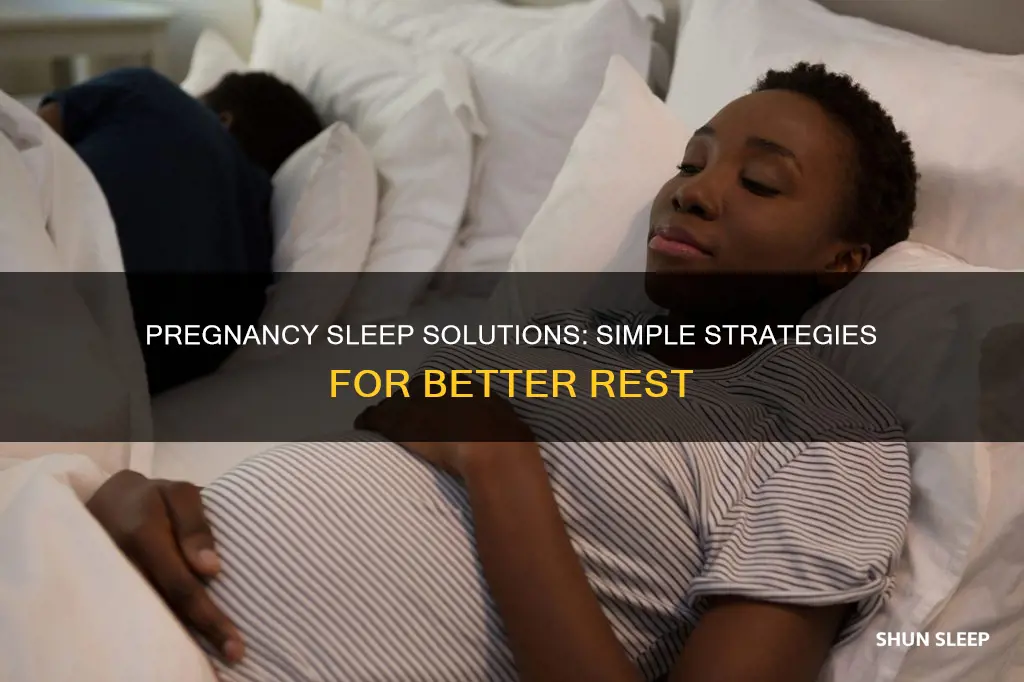 what to do to sleep better when pregnant