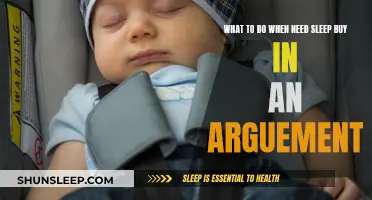 How to Sleep After an Argument