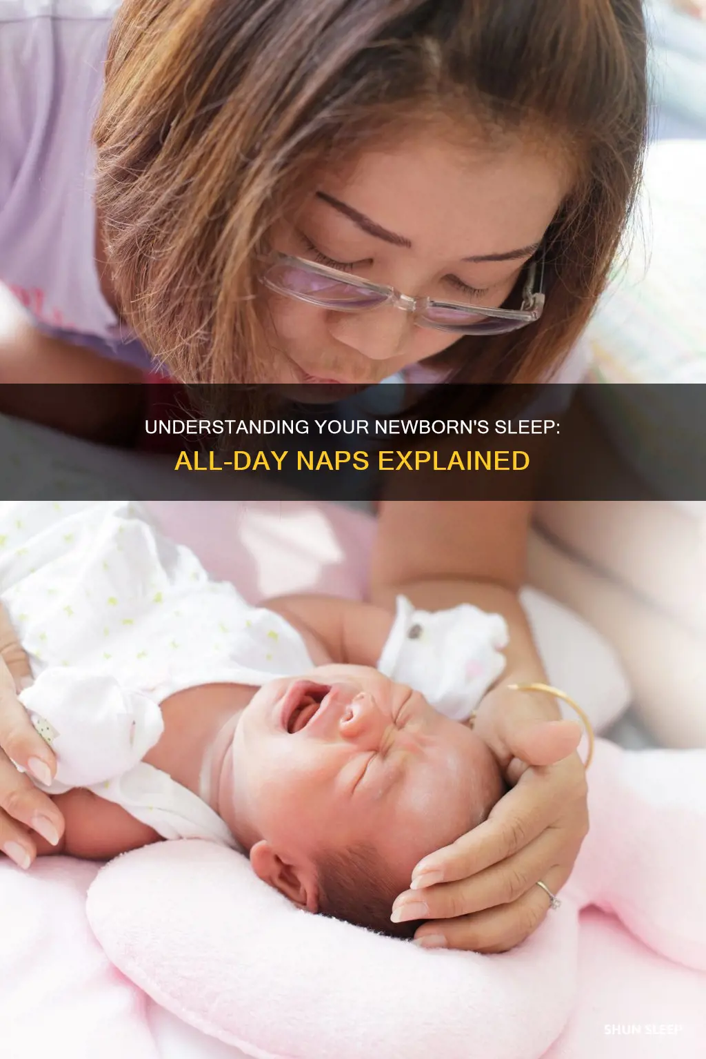 what to do when newborn sleeps all day