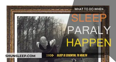 Sleep Paralysis: Regaining Control and Ending the Episode