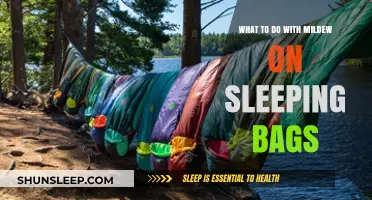 How to Remove Mildew from Sleeping Bags