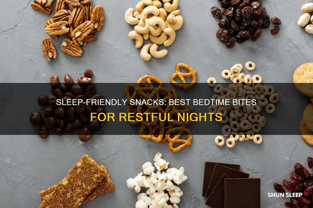 what to eat at bedtime to help you sleep