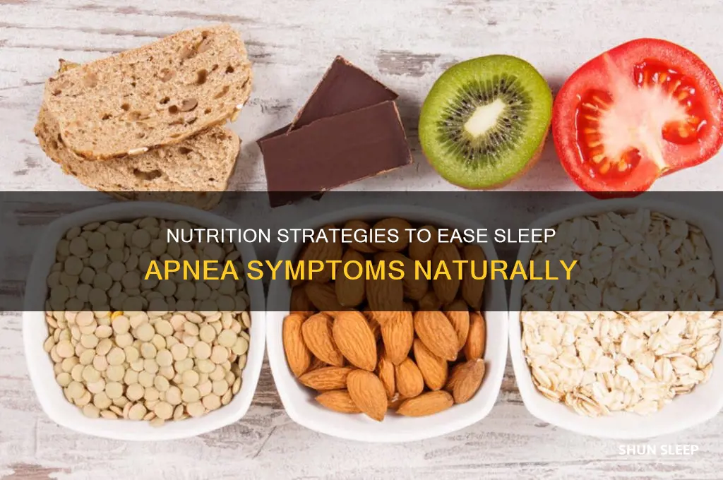 what to eat to help sleep apnea