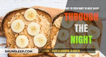 Nutritious Bedtime Bites: Foods to Help Your Baby Sleep Soundly