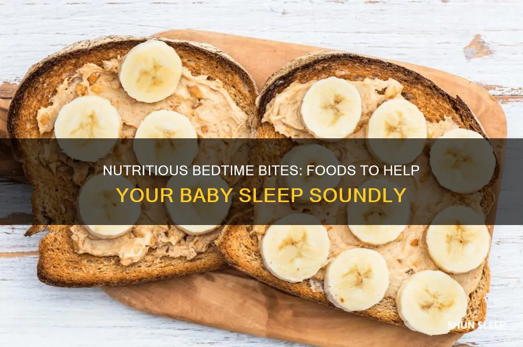 what to feed baby to help sleep through the night