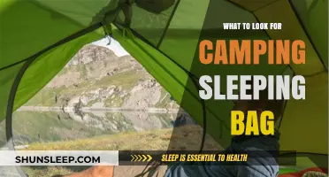 Camping Sleeping Bags: Features to Look For