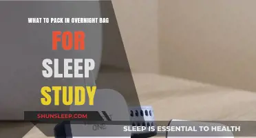 Overnight Bag Essentials for a Sleep Study