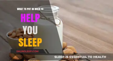 Sleep-Inducing Milk Additions: Natural Remedies for a Restful Night's Sleep