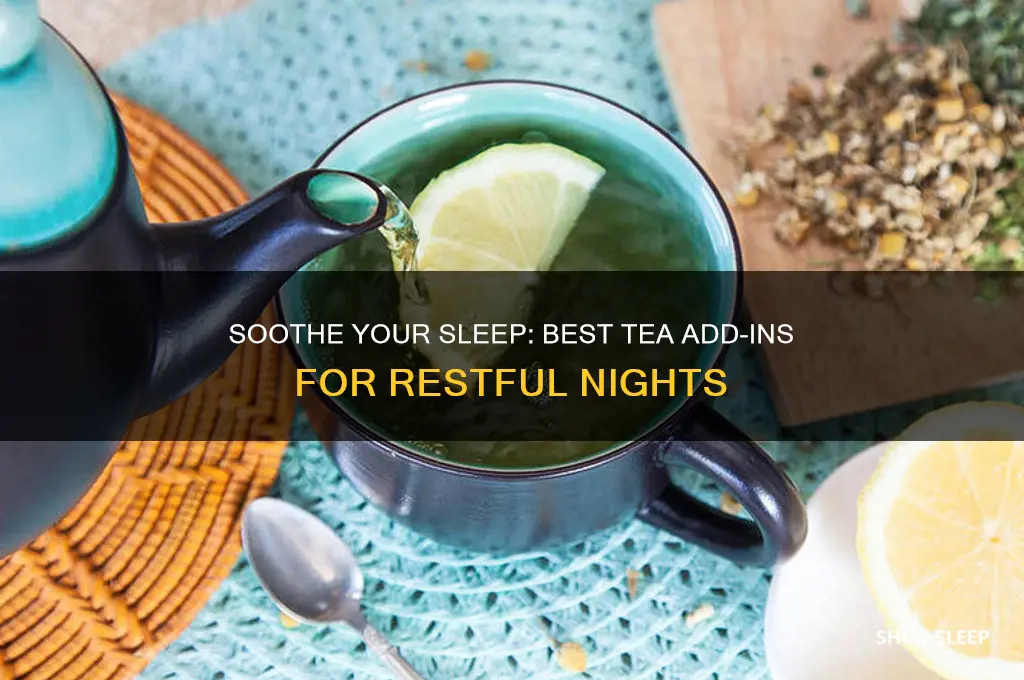 what to put in tea to help you sleep