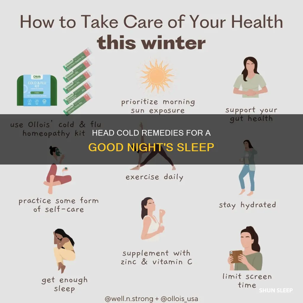 what to take for a head cold to sleep