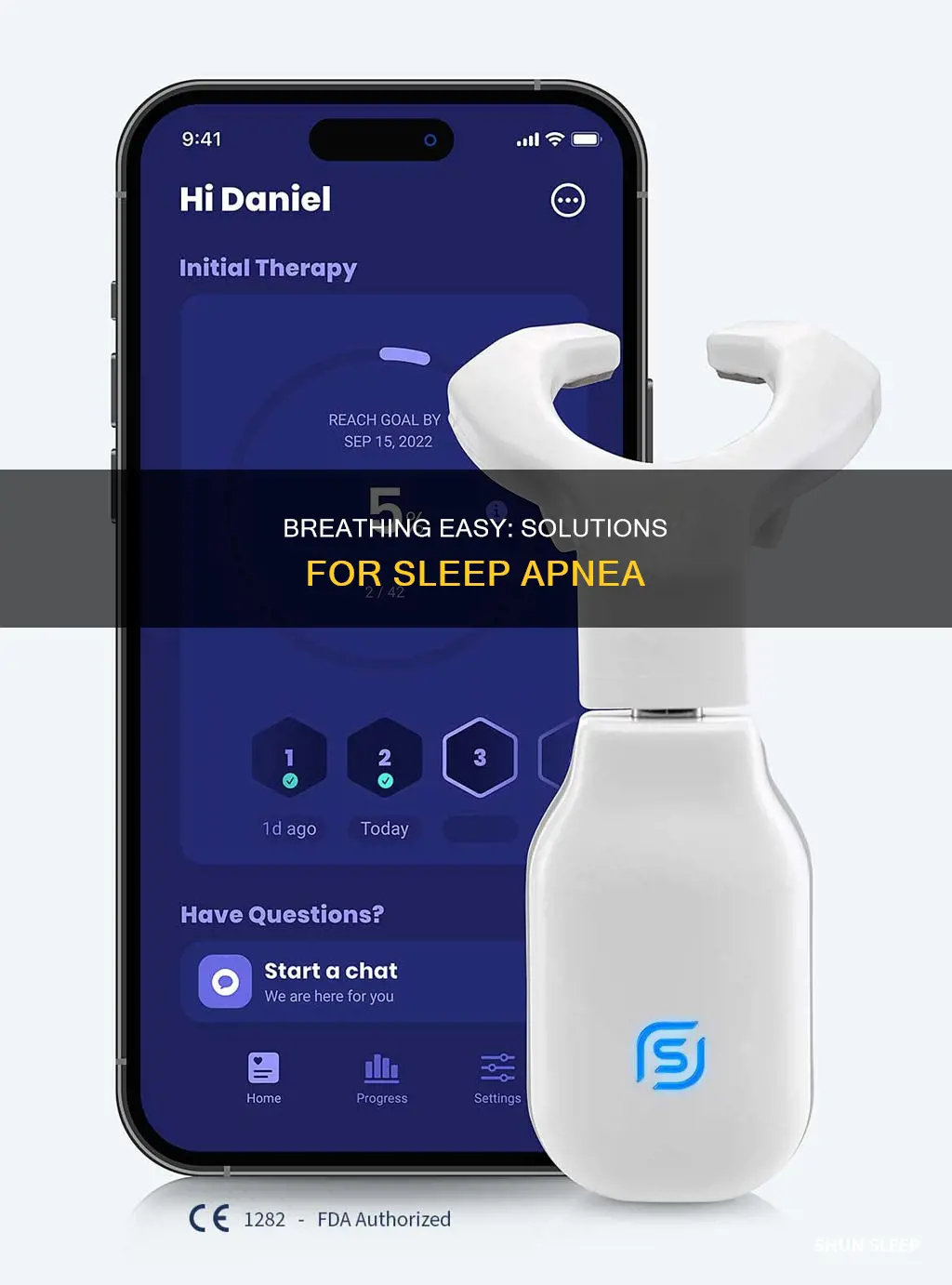 what to take for no breathing in sleep