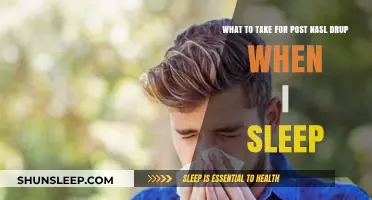 Post-Nasal Drip: A Good Night's Sleep