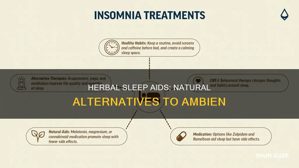 what to take for sleep instead of ambien
