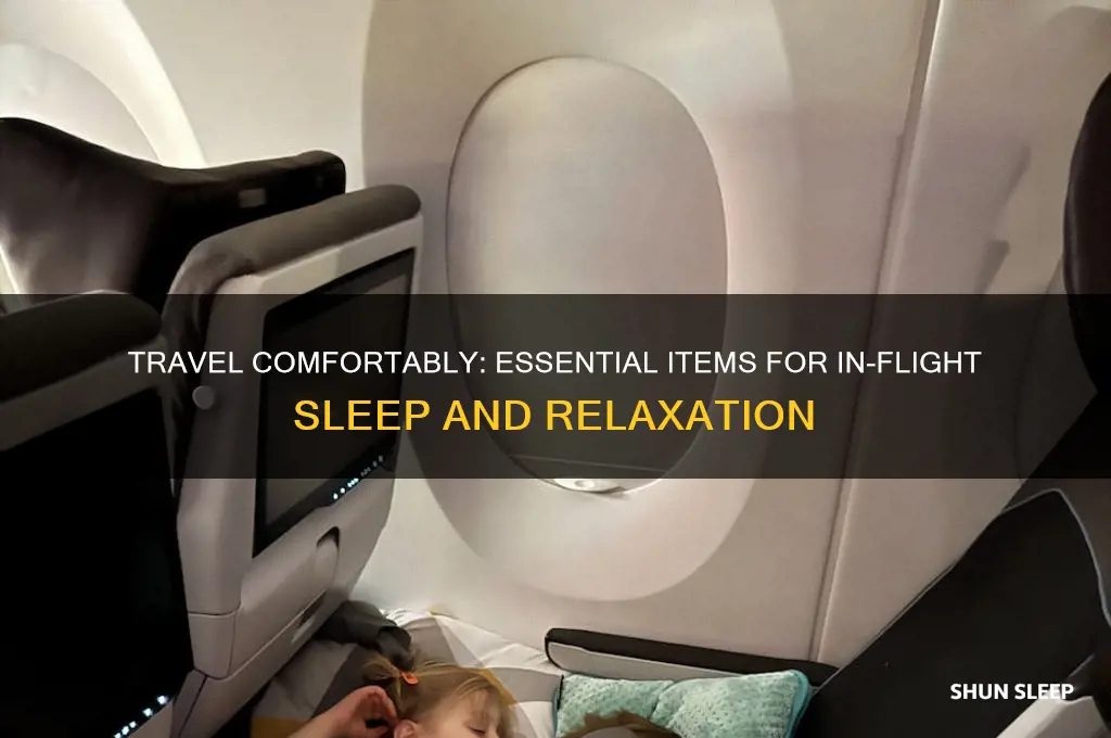 what to take on a plane to help you sleep