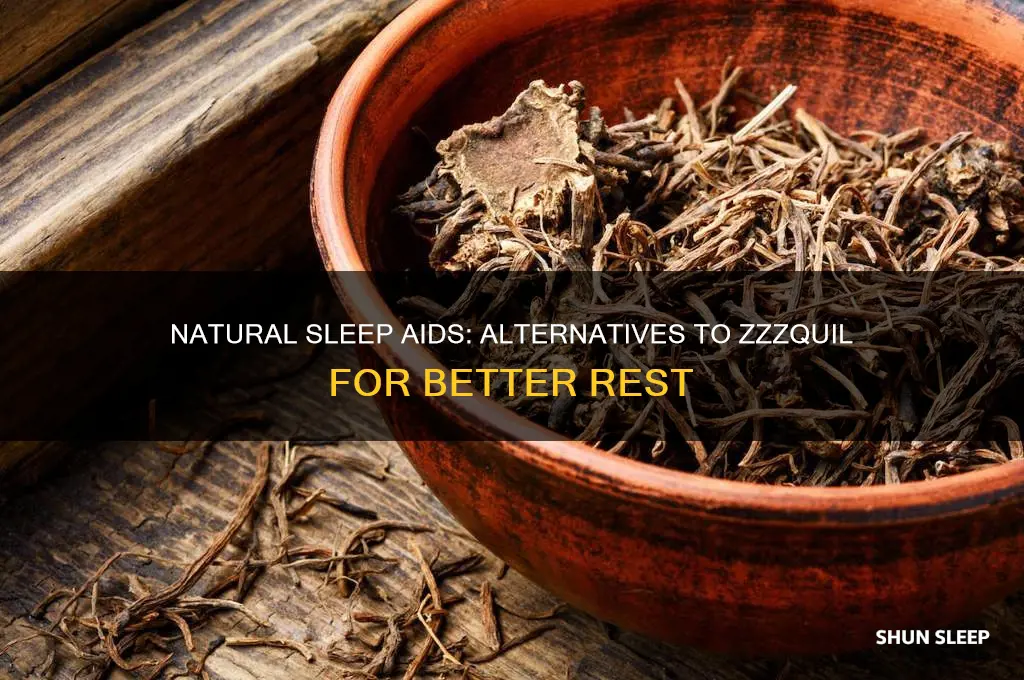 what to take to get to sleep instead of zzzquil