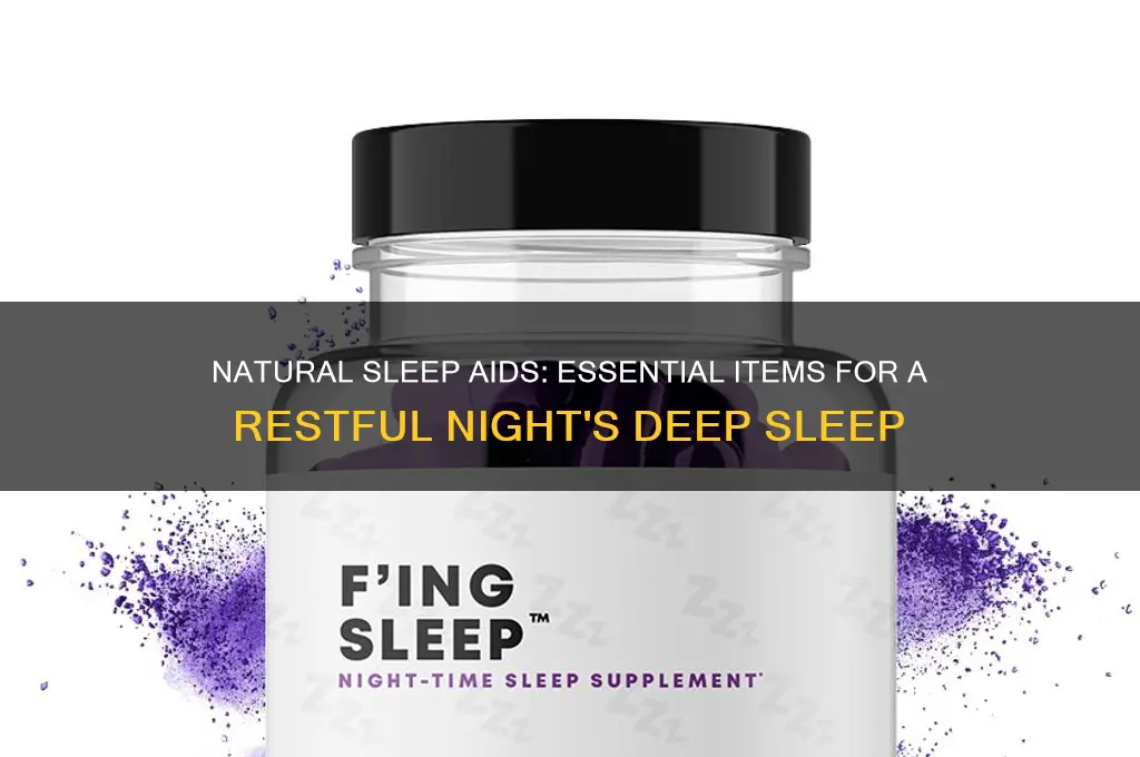 what to take to help fall into a deep sleep