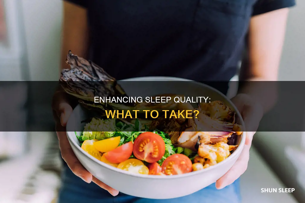 what to take to improve sleep