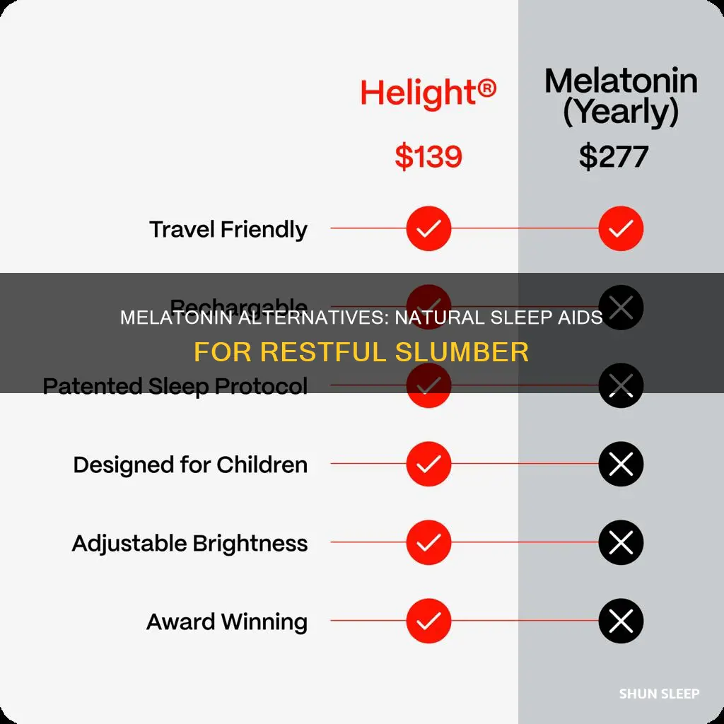 what to take to sleep if melatonin doesn