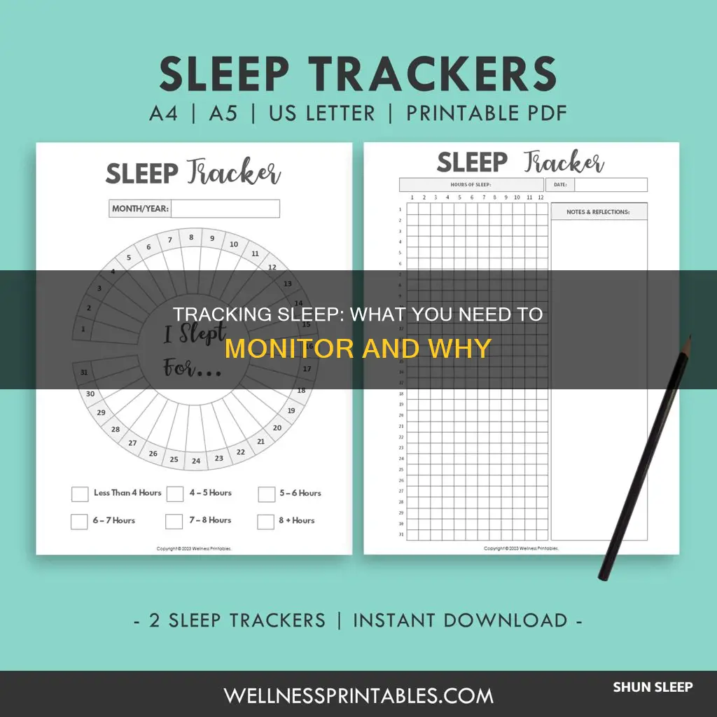 what to track in your sleep