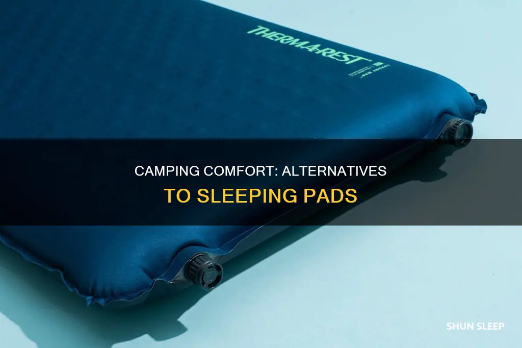 what to use instead of a sleeping pad