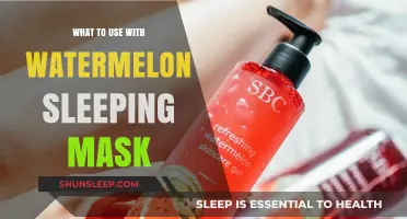 Watermelon Sleeping Mask: The Perfect Nighttime Skin Care Routine