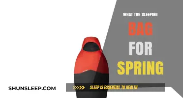 Spring Camping: Choosing the Right TOG Sleeping Bag