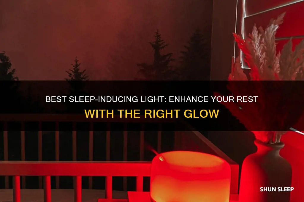 what type of light helps you sleep