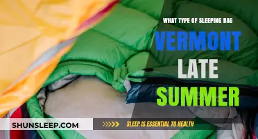 Best Sleeping Bags for Late Vermont Summers