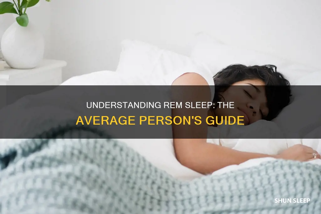 what us average rem sleep