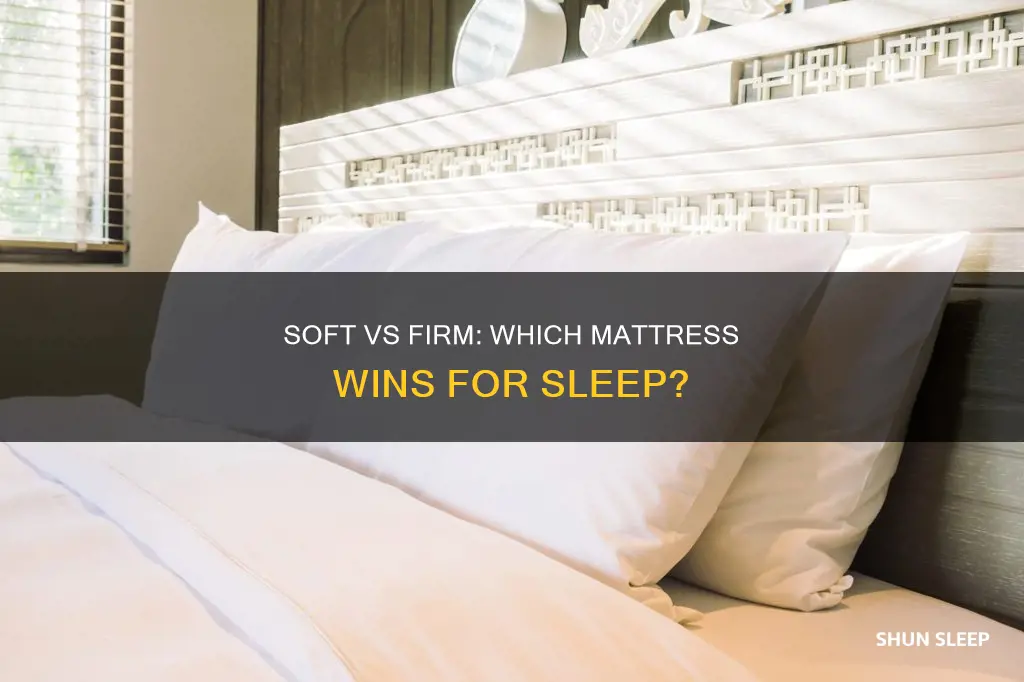 what us better for sleep soft or firm mattress