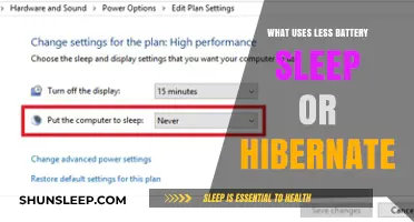 Sleep or Hibernate: Which Saves Battery Power?