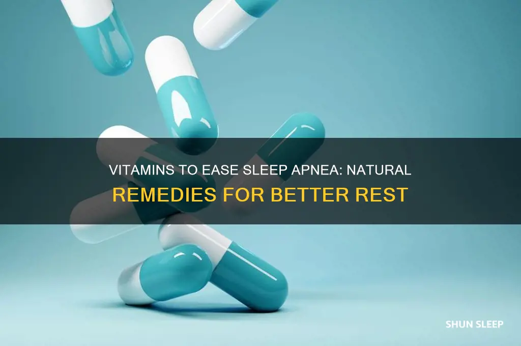 what vitamin helps with sleep apnea