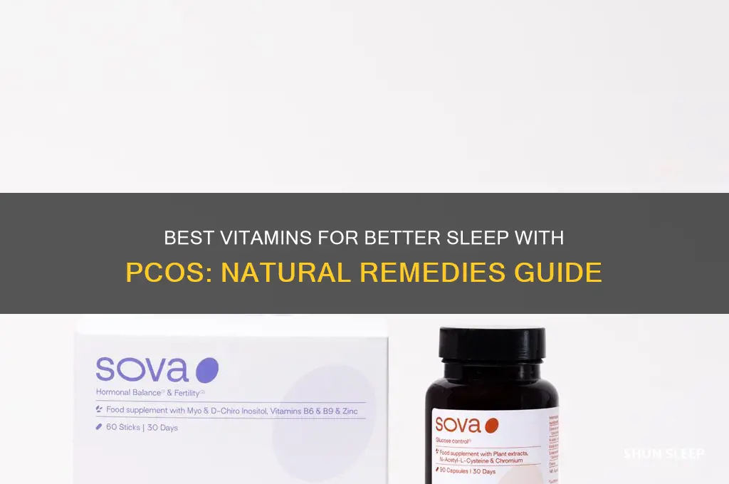 what vitamin to help sleep with pcos