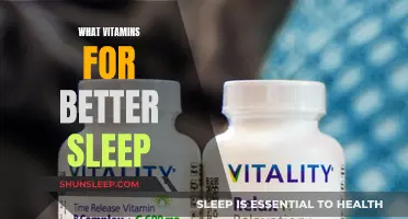 Vitamins for a Better Night's Sleep