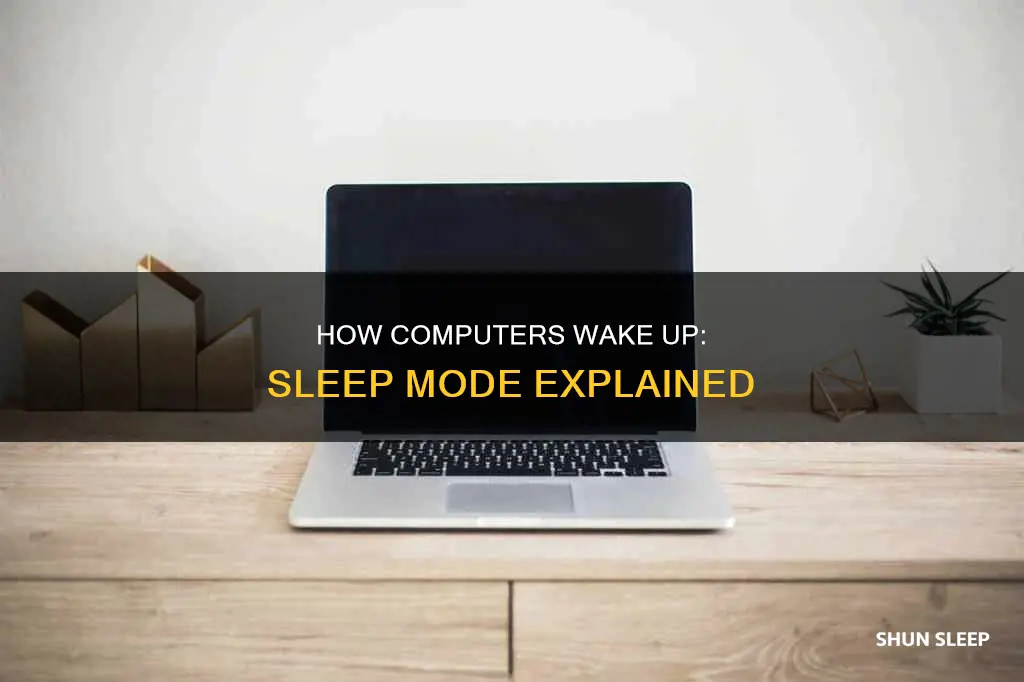 what wakes a couputer from sleep