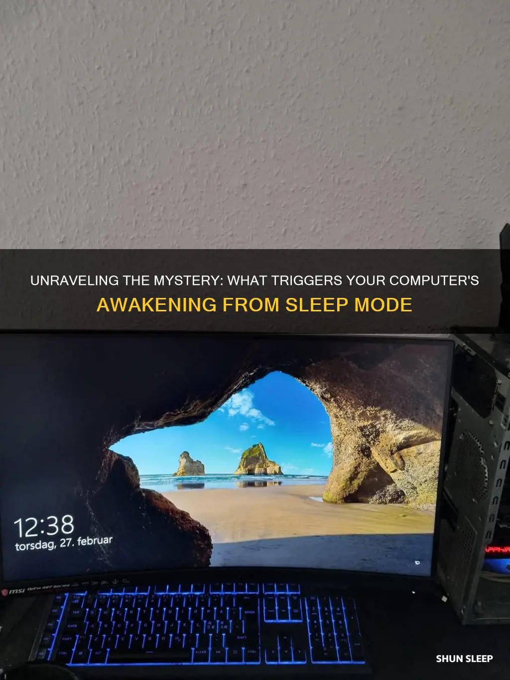 what wakes computer from sleep