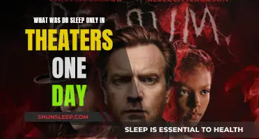 Dr. Sleep's Exclusive Theater Release: A One-Day Wonder